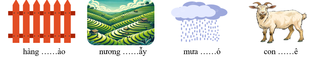 Điền “r,d hoặc gi” thích hợp vào chỗ trống: (ảnh 1)