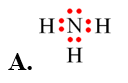 Công thức electron nào sau đây không đủ electron theo quy tắc octet? (ảnh 1)