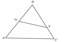Cho tam giác ABC có số đo các cạnh là AB = 2 căn 5, BC = 3 căn 2; CA = căn 26. Lấy hai điểm M, N  lần lượt nằm trên đoạn BA, BC sao cho  a. Tính diện tích tam giác ABC và bán kính đường tròn ngoại tiếp tam giác ABC (ảnh 1)