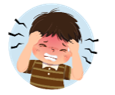Duong: What’s wrong?  	   Steve: I don’t feel well. I think I have ______. (ảnh 1)
