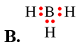 Công thức electron nào sau đây không đủ electron theo quy tắc octet? (ảnh 2)