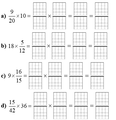 Tính rồi rút gọn (ảnh 1)