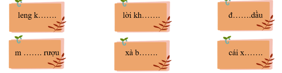 Em hãy hoàn thành yêu cầu dưới đây: (ảnh 2)