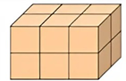 Cho hai hình vẽ: Thể tích của hình 1 gấp thể tích hình 2 số lần là: (ảnh 2)