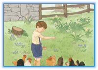 Quan sát bức tranh dưới đây và điền từ thích hợp vào bảng (ảnh 1)