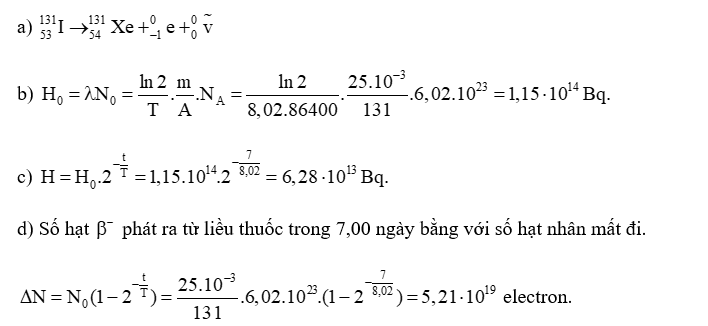 Để điều trị ung thư tuyến giáp, một bệnh nhân đã nhận một liều dược chất phóng xạ chứa (ảnh 1)
