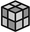 Khối rubik dưới đây được ghép bởi bao nhiêu khối lập phương nhỏ? (ảnh 1)