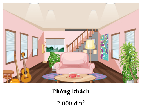 Căn phòng nào có diện tích lớn nhất và giải thích lý do? (ảnh 2)
