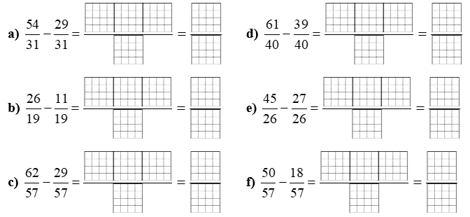 Điền số thích hợp vào ô trống (ảnh 1)