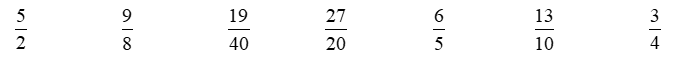Khoanh tròn vào phân số:  a) Bé hơn 2/3:  b) Lớn hơn 3/2 : (ảnh 2)