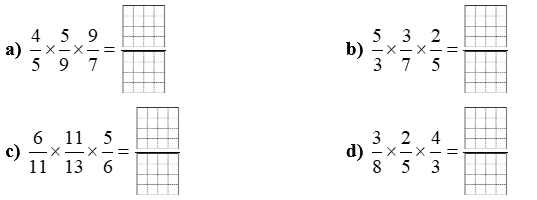 Điền số thích hợp vào ô trống. (ảnh 1)