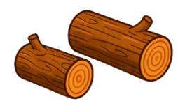 Điền số thích hợp vào ô trống Khúc gỗ thứ nhất dài m. Khúc gỗ thứ nhất dài hơn khúc gỗ thứ hai (ảnh 1)