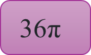 Trong không gian, cho tam giác ABC vuông tại B, trong đó BC = 6 và AB = 8. Quay tam giác ABC xung quanh trục AB tạo thành một hình nón:  .  Kéo biểu thức ở các ô vuông thả vào vị trí thích hợp trong các câu sau:      (ảnh 2)