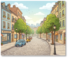 What’s the street like? (ảnh 1)