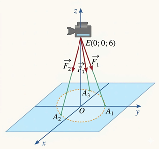−90 Ta có: \(\overrightarrow {E{ (ảnh 1)