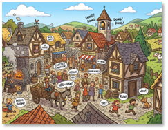 What’s the village like? (ảnh 1)