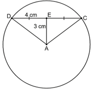 Cho hình vẽ:  Bán kính của đường tròn (A; AC) bằng (ảnh 1)