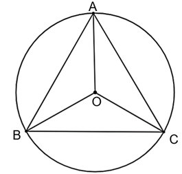 Cho tam gi&aacute;c ABC đều. Gọi O l&agrave; trọng t&acirc;m của tam gi&aacute;c đ&oacute;. Biết rằng AO = 6 cm, khi đ&oacute;: (ảnh 1)