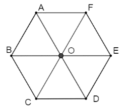 Cho h&igrave;nh lục gi&aacute;c \[ABCDEF\] t&acirc;m \[O\].   Khi đ&oacute;: (ảnh 1)