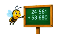 Kết quả của phép tính trong hình bên là:  (ảnh 1)