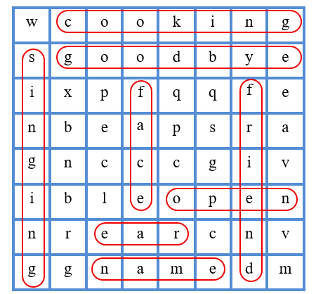Find the words. (ảnh 2)