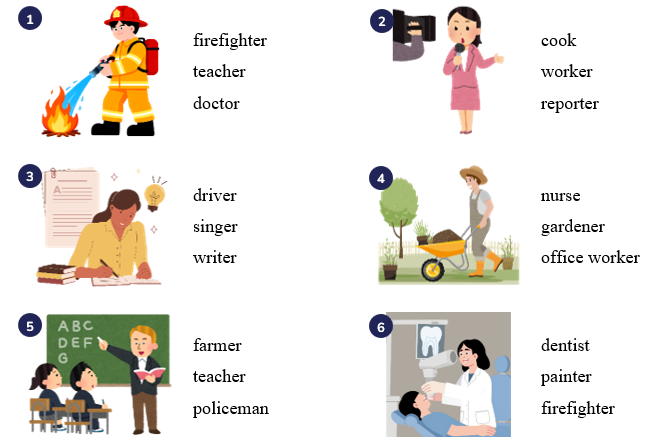 Circle the correct words. (ảnh 1)