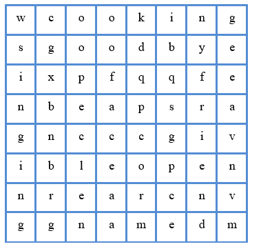 Find the words. (ảnh 1)