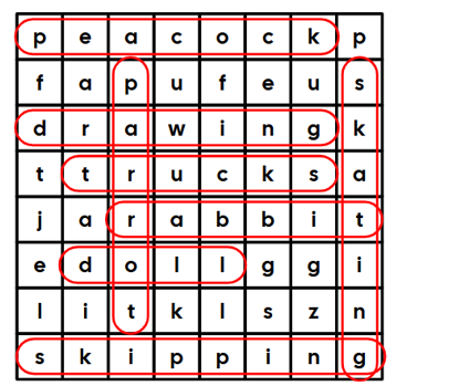 Find the words. (ảnh 2)