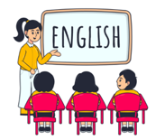 - Because I want to be an English teacher. (ảnh 1)