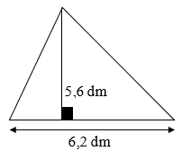 Tính diện tích của hình sau (ảnh 2)