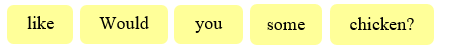 Reorder the words. (ảnh 1)
