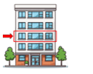 Listen and choose the correct answer. Where’s the library? (ảnh 3)