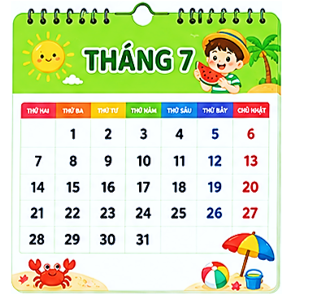 Ngày 16 tháng 7 là thứ mấy? (ảnh 1)