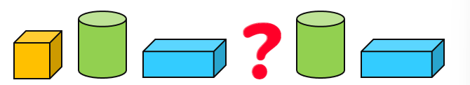 Hình thích hợp điền vào dấu hỏi chấm (?) là: (ảnh 1)