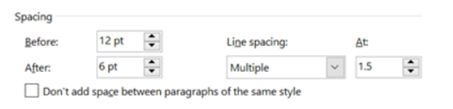 Trong hộp thoại Paragraph của Word, nhóm Line spacing dùng để: (ảnh 1)