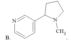 Nicotine có công thức là (ảnh 2)