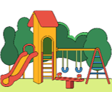 Look and circle the word. 3 questions (0.75pt) playground zoo sea (ảnh 1)