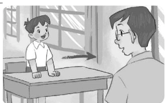 A: May I come in? B: Yes, you can. (ảnh 3)