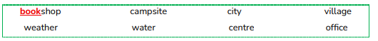 Underline the stressed syllable and say.  (ảnh 1)