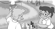 A: What do you do at break time? B: I play table tennis. (ảnh 3)