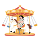 Listen and choose the correct answer. Where was Linda last Sunday? (ảnh 1)