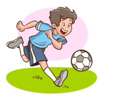 The new friend is a fan of football.  (ảnh 1)