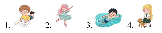 Listen and tick (v) the correct picture. (ảnh 2)