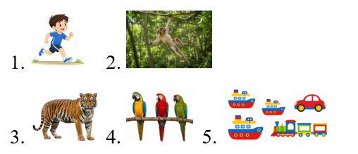 Listen and tick (v) the correct picture. (ảnh 3)