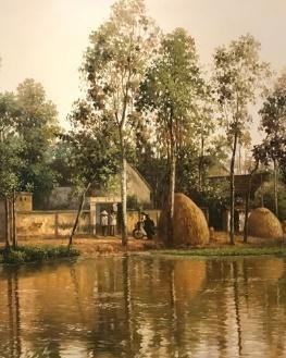 Chiều tr&ecirc;n qu&ecirc; hương