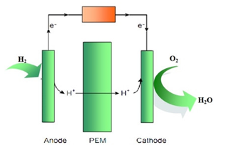 Pin nhiên liệu là loại pin biến đổi trực tiếp năng lượng hoá học thành điện năng nhờ quá trình oxi hoá gián tiếp nhiên (ảnh 1)