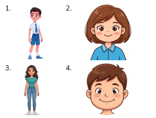 Circle the correct pictures. (ảnh 2)