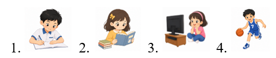 Listen and number. (ảnh 2)