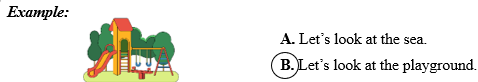Read and circle. 4 questions (1pt) (ảnh 1)