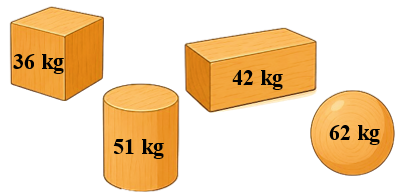 Khối gỗ nặng nhất có dạng hình gì? (ảnh 1)